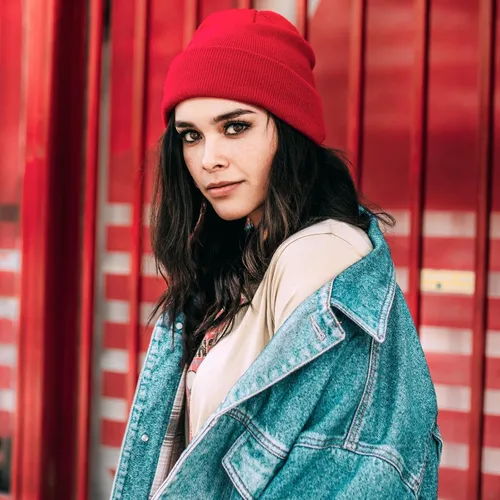 Vista 3 de Gorros de punto para hombre y mujer, gorro de punto para invierno, gorro suave