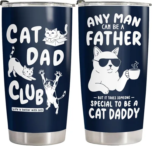 Vista 26 de 34HD Regalos deportivos, vaso de béisbol para papá con tapa, acero inoxidable de 20 onzas, taza de café de viaje para mi jugador favorito, regalo