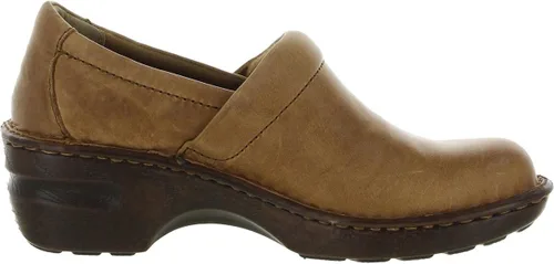 Vista 2 de b.o.c. Zuecos de piel para mujer