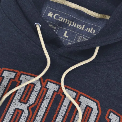 Vista 3 de Campus Lab Colegial Simple State Design - Sudadera con capucha unisex para adultos
