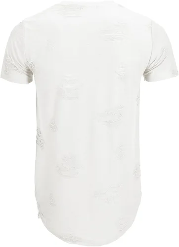 Vista 2 de KLIEGOU - Playera con dobladillo redondo, para hombre, estilo hipster Hip Hop (1705)