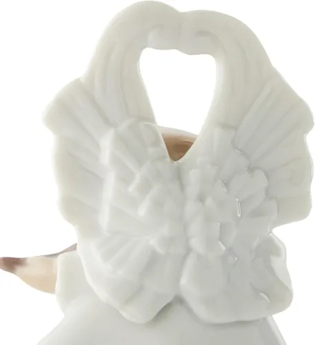 Vista 8 de NAO Melodía de cuerda. Figura de ángel de porcelana.