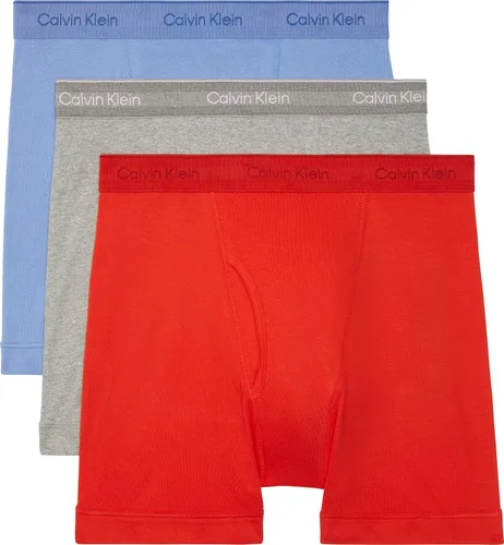 Vista 13 de Calvin Klein Calzoncillos Bóxer Brief Clásicos de Algodón para Hombre (3 unidades)