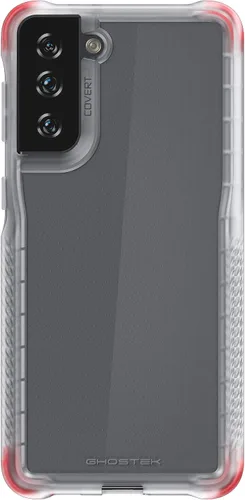 Vista 77 de Ghostek COVERT - Funda rosa para Galaxy Z Flip 4 para mujeres y niñas, protección completa de bisagra y parte trasera transparente, duradera