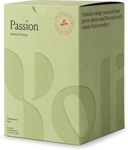 Vista 16 de Mezcla de bebida en polvo de energía Yoli® Passion - Mezcla natural para bebida energética para resistencia y resistencia, 30 sobres - Berry