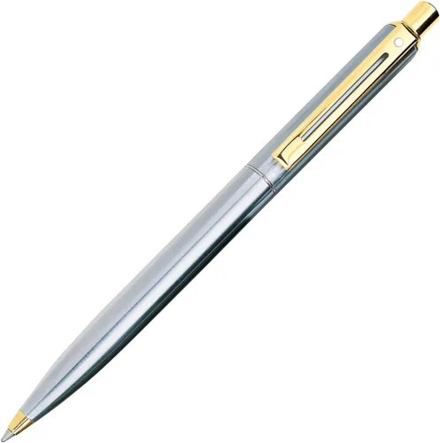 Vista 10 de Sheaffer Sentinel, barril de resina de grano de café, tapa cromada, borde de placa de níquel, bolígrafo (E23212551)
