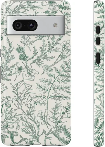Vista 10 de Funda compatible con Google Pixel 7a, 2 en 1, delgada, resistente, híbrida, policarbonato duro, silicona suave, parachoques resistente