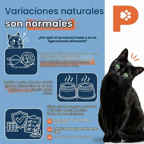 Vista 5 de Pet Ultimates probióticos para gatos, 44 gramos