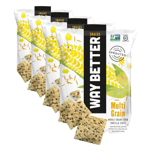 Vista 16 de Way Better Snacks Chips de tortilla, batata, 5.5 onzas