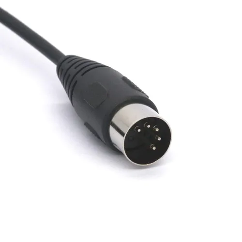 Vista 3 de GLHONG Cable de 5 pines Midi a RCA, macho DIN de 5 pines a 2 conectores RCA macho de audio para Bang & Olufsen, Naim, Quad, sistemas estéreo