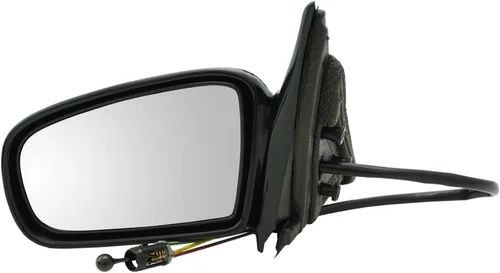 Vista 152 de TRQ Espejo plegable con calefacción eléctrica del lado del conductor con indicador de punto ciego pintura a juego negro liso compatible con Kia
