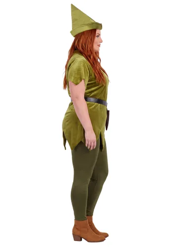 Vista 4 de Disfraz Plus Size de Peter Pan de Disney para Mujer Multicolor