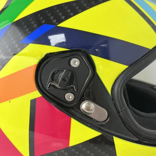 Vista 3 de Base de visera para AGV PISTA GPR, PISTA GPRR, accesorios de casco CORSA-R (base negra)