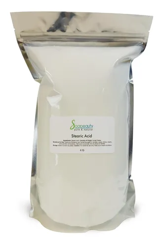 Vista 5 de Soapeauty Ácido esteárico Triple prensado Derivado de palma Grado cosmético puro Vegano, sin gluten para hacer jabón y loción, ingrediente