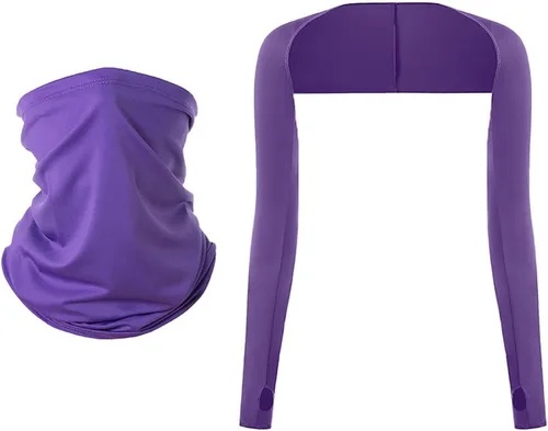 Vista 11 de YEKEYI Mangas de brazo con protección solar UV, manga de chal, protección solar, cómoda para golf, ciclismo, correr