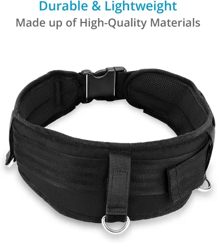 Vista 7 de PROAIM Cinturón de herramientas para asistentes de cámara, puños y técnicos. Para cinta Gaffer, multiherramienta y otros accesorios. Cinturón