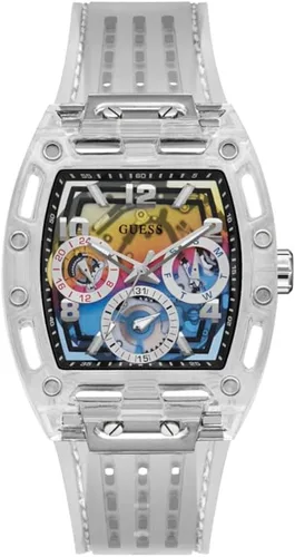 Vista 15 de GUESS Trend Tonneau - Reloj de 43 mm para hombre