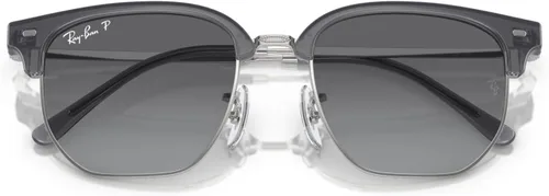Vista 5 de Ray-Ban Child Sunglasses Black On Gold Frame, Dark Green Lenses, 47MM