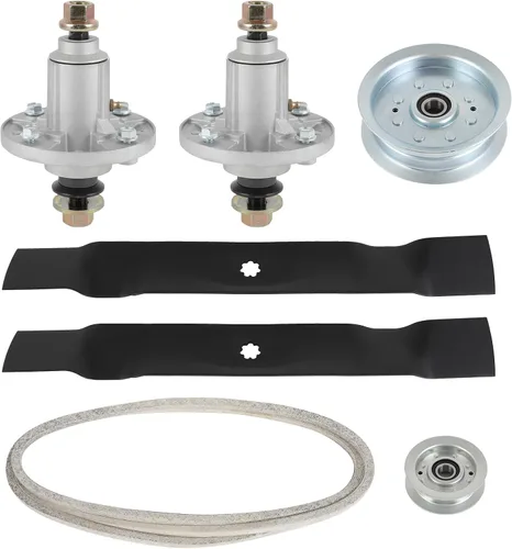 Vista 32 de SCITOO Kit de reconstrucción de cubierta, 42 piezas de cubierta de cortacésped compatible con Poulan Pro PP19A42 PB185A42 PB195H42LT PB20H42YT, 1