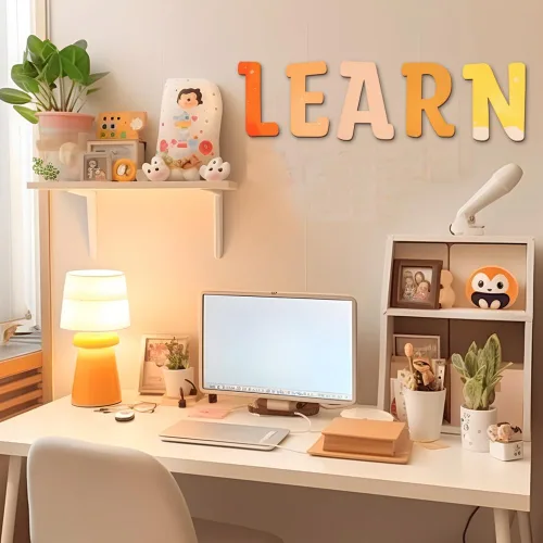 Vista 6 de Letras de madera sin terminar de 12 pulgadas, letra A de madera grande para decoración de pared