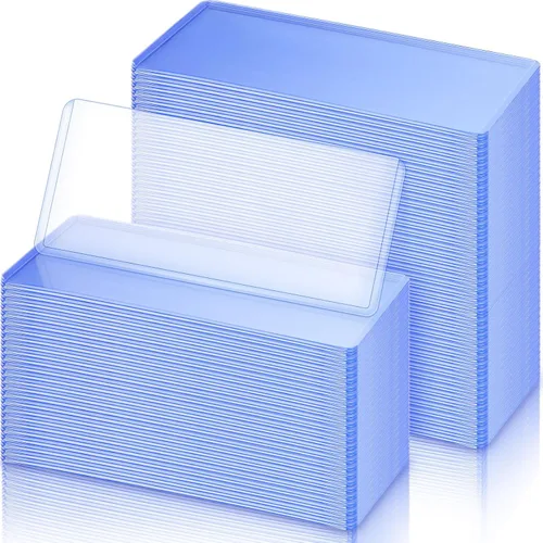 Vista 7 de Yexiya 600 soportes para billetes de dólar de PVC, fundas protectoras transparentes para billetes, 6.9 x 2.95 pulgadas