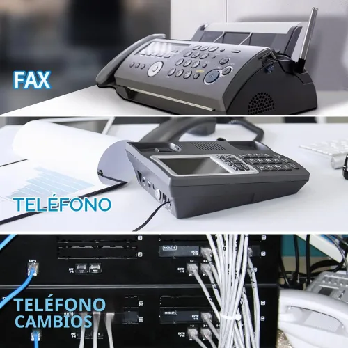 Vista 6 de Conectores de paso RJ11 6P4C (paquete de 100 piezas) Cable de línea telefónica Cable macho enchufe, AV00503