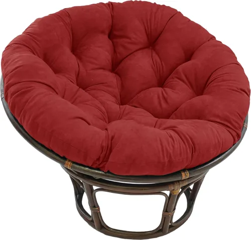 Vista 7 de Cojín de microgamuza para sillón papasan, color sólido, de Blazing Needles