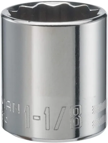 Vista 3 de CRAFTSMAN - Llave poco profunda, SAE, accionamiento de 1/2 pulgada, 1 pulgada, 12 puntas (CMMT47514)
