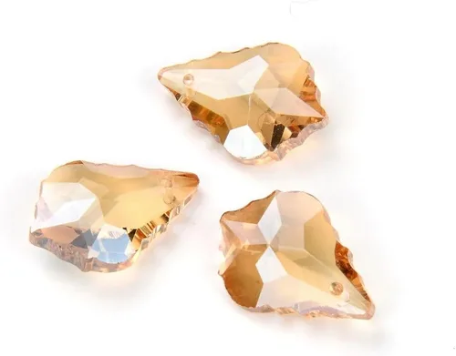 Vista 13 de 20pcs checa facetado cristal barroco lámpara colgante gota perlas Suncatcher 0.866 in febrero amatista púrpura piedra natal
