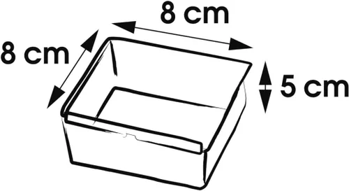 Vista 2 de OK Order System, plata clara, 3.1 x 3.1 in