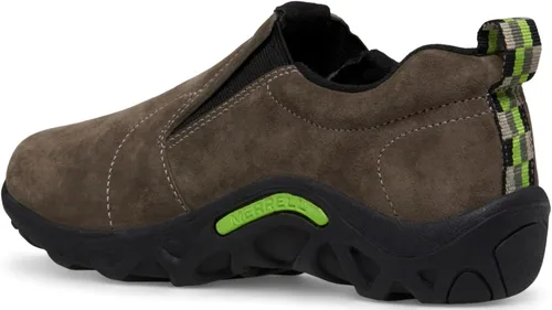 Vista 3 de Merrell Mocasín unisex para niños, Verde Gunsmoke
