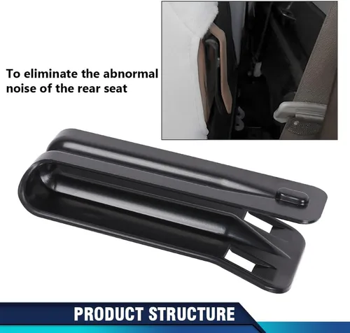 Vista 4 de PIT66 Reparación de soporte de cojín de parachoques de asiento trasero compatible con Chevy GMC Silverado Sierra 1500 2008-2013