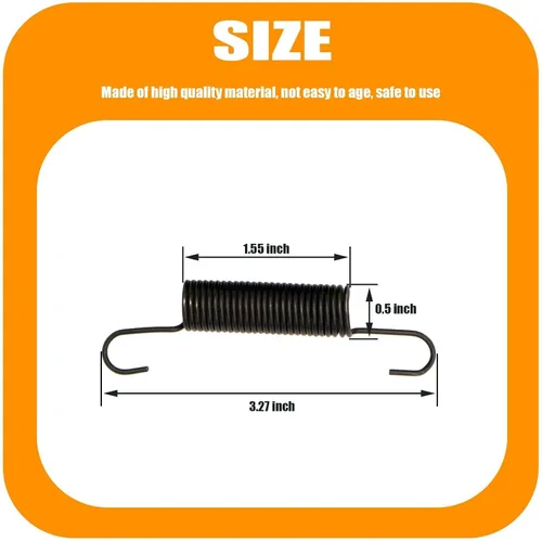 Vista 2 de 532169022169022 Muelle de retorno de repuesto Husqvarna AYP Craftsman 133503 532-169022 169022 (paquete de 4)