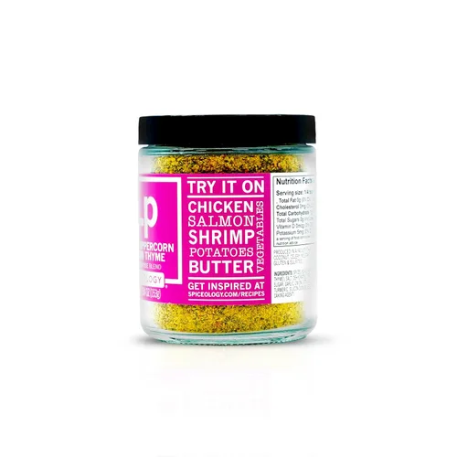 Vista 3 de Tarros de cristal. Use On: Chicken, Salmon, Shrimp, Potatoes, Butter, Vegetables, Salad Dressing, Lemon Pepper Seasoning, Vegetable Seasoning