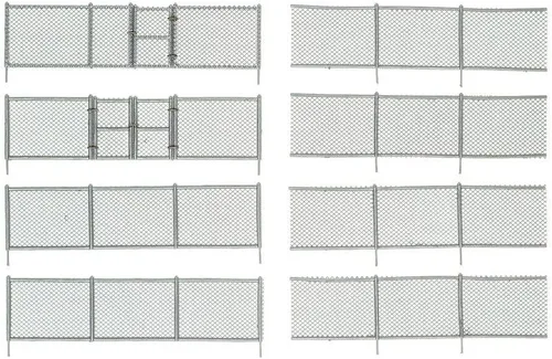 Vista 2 de Woodland Scenics A2983 HO Scale Chain Link Fence