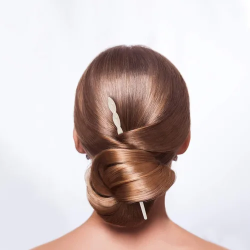 Vista 5 de Beaupretty Accesorios para el cabello de acetato de 2 piezas: palillos japoneses vintage de diseño giratorio para peinar