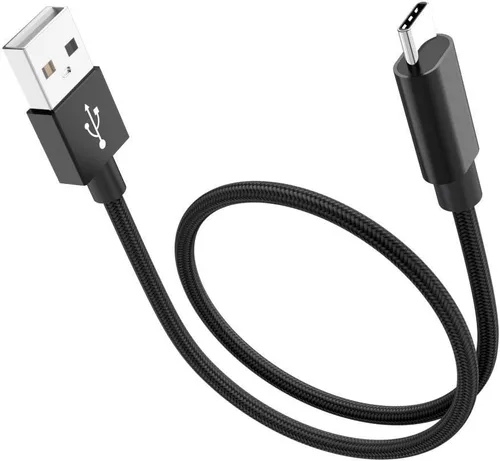 Vista 10 de [Paquete de 2, 3.3 pies] Cable USB C de carga rápida USB A a tipo C, cable de carga trenzado para Samsung Galaxy A13 A03s A32 A52 A53, S22 S9 S10E