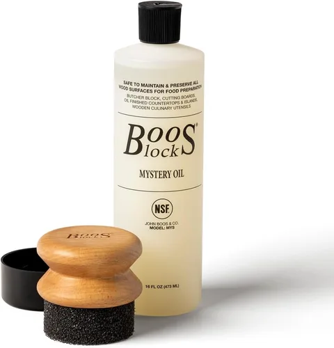 Vista 11 de John Boos Paquete de 3 aceites misteriosos, juego de cuidado de grado alimenticio, 16 onzas, fórmula de mantenimiento totalmente natural