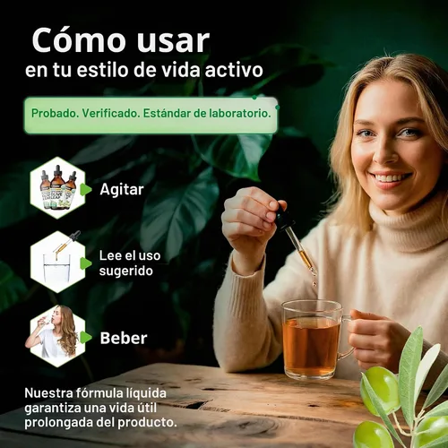 Vista 12 de Extracto orgánico de hoja de olivo USDA para apoyo inmunológico