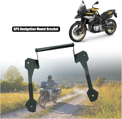 Vista 2 de Abrazadera de manillar de motocicleta para BMW F850GS ADV F 850 F850 GS para aventura 2018 2019 motocicleta teléfono celular GPS navegación manillar