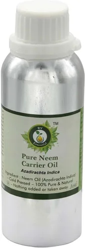 Vista 3 de Aceite de neem Azadirachta Indica para plantas para el crecimiento del cabello para la piel Aceite de neem prensado en frío 100% puro