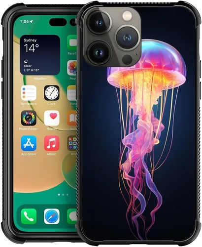 Vista 68 de CARLOCA Funda compatible con iPhone 15, increíble patrón de luz espacial nebulosa para niñas y niños, ultra protección, a prueba de golpes