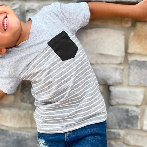 Vista 83 de Conjunto de traje de verano para bebé niño pequeño, manga corta, cuello redondo, letras impresas, lindo traje de verano, conjunto de 2 piezas