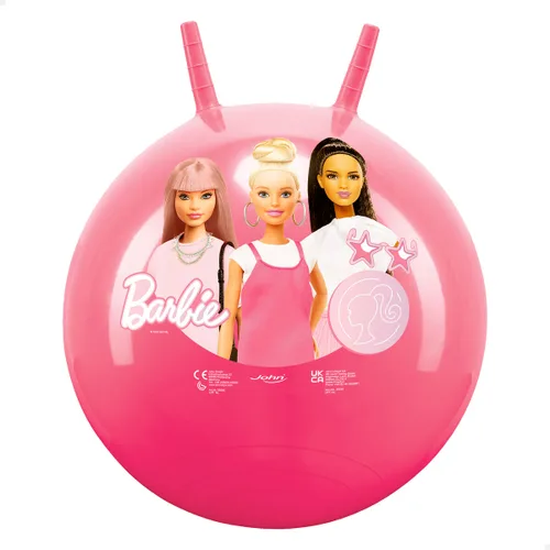 Vista 2 de Pelota Saltarina Barbie Rosa