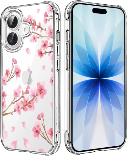 Vista 10 de Funda transparente de girasol compatible con iPhone SE 2022 SE 2020 7 8, funda trasera floral para niñas y mujeres, funda protectora transparente