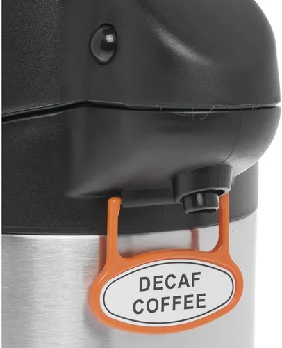 Vista 3 de HUBERT Servidor de café con tapa de palanca de aire 3L