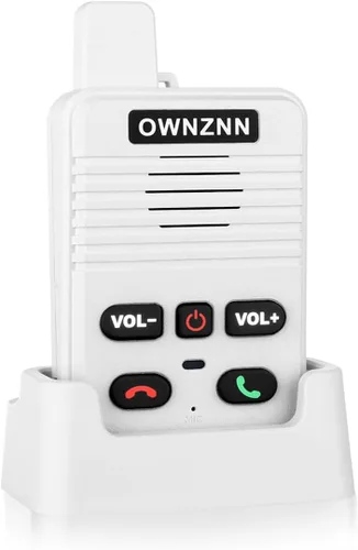 Vista 6 de Timbre inalámbrico, receptor interior adicional para ampliar el sistema de timbre OWNZNN Doorbell, intercomunicador de conversación manos libres