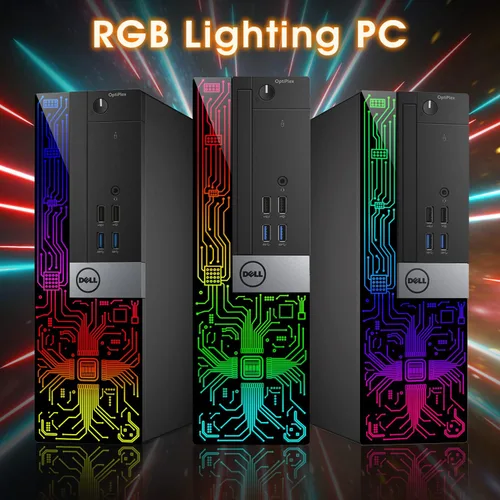 Vista 4 de Dell OptiPlex 7040 SFF RGB PC de escritorio, Intel Quad Core i5-6500 hasta 3.6GHz, 16G DDR4, 512G SSD, Windows 11 Pro 64 Bit-Multiidioma (Restaurado)