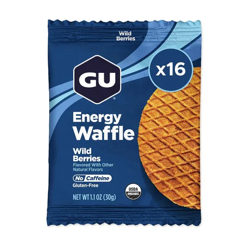 Vista 8 de GU Energy Stroopwafel Campfire S'mores Sports Nutrition Waffle, sin cafeína y lácteos kosher, energía para cualquier entrenamiento, 16