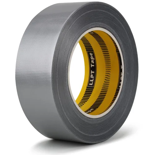 Vista 9 de LLPT Cinta adhesiva de grado prémium de 1.6 pulgadas x 108 pies x 11 mil, fácil de rasgar, sin residuos, fuerte adhesivo, color negro (DT401) Wide